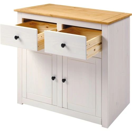 Panama 2 Door Sideboard White