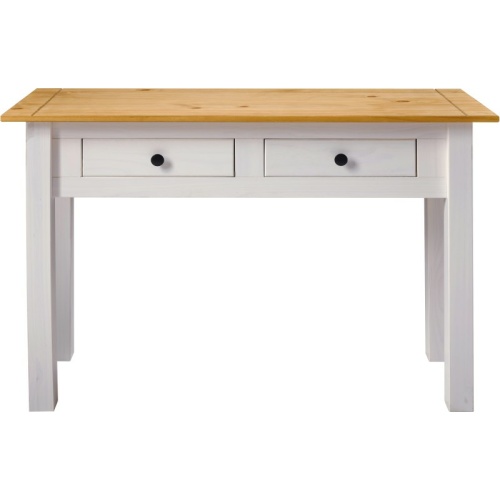 Panama 2 Drawer Console Table White
