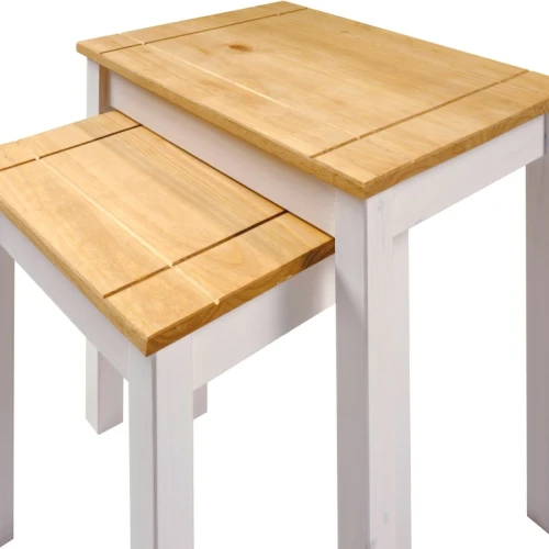 Panama Nest Of 2 Tables White