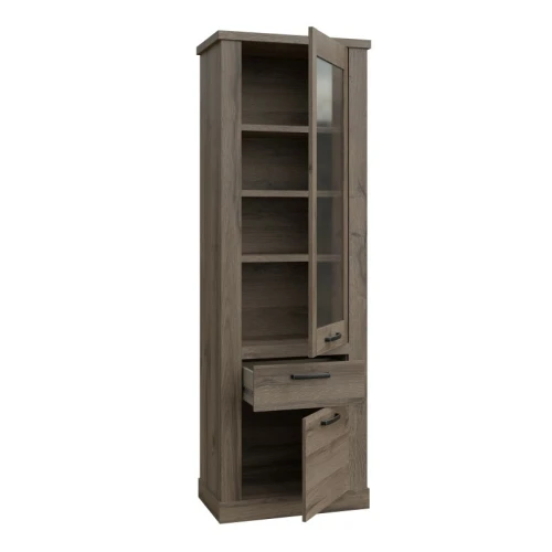 Coro 2 Door Narrow Display Cabinet