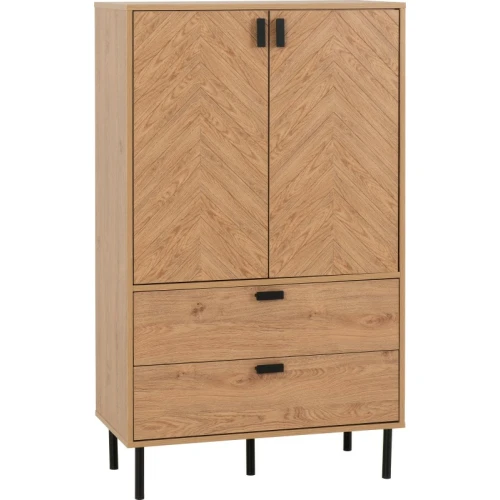 Leon 2 Door 2 Drawer Cabinet