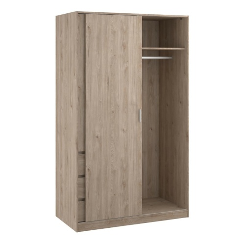 Caia-3-Door-Wardrobe-Oak3.jpg IW Furniture | Buy Now