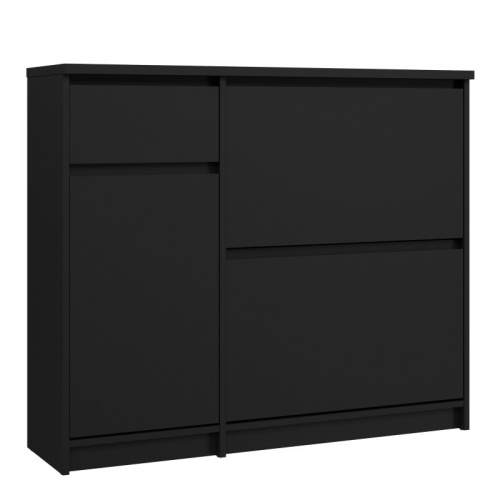 Caia-Shoe-Cabinet-2-Flip-Down-Doors-Black.jpg IW Furniture | Buy Now