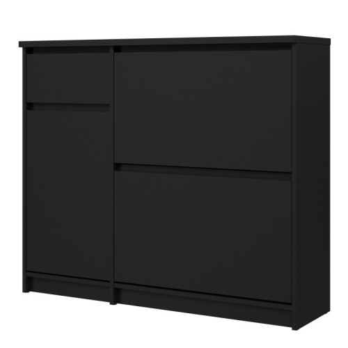 Caia-Shoe-Cabinet-2-Flip-Down-Doors-Black1.jpg IW Furniture | FREE DELIVERY