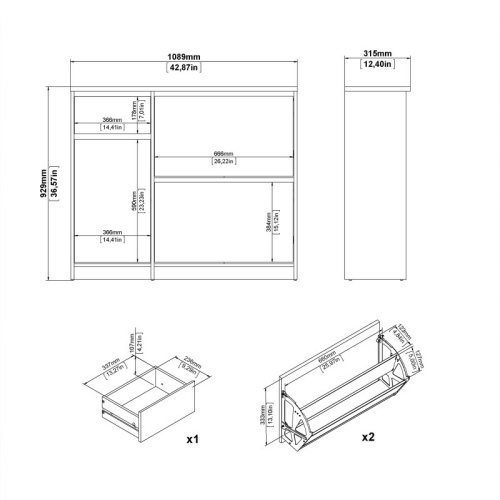 Caia-Shoe-Cabinet-2-Flip-Down-Doors6.jpg IW Furniture | Buy Now