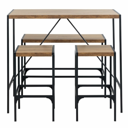 Bahamas-Bar-Table-Set-and-Black-and-Oak1.jpg IW Furniture | Free Delivery