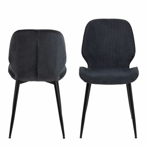 Femke-Dining-chair-Anthracite-Set-of-41.jpg IW Furniture | Free Delivery