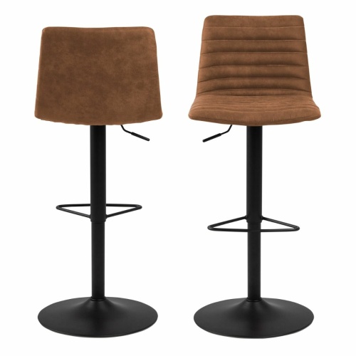 Kimmy-Bar-Stool-with-Brown-Fabric-in-Set-of-21.jpg IW Furniture | Free Delivery