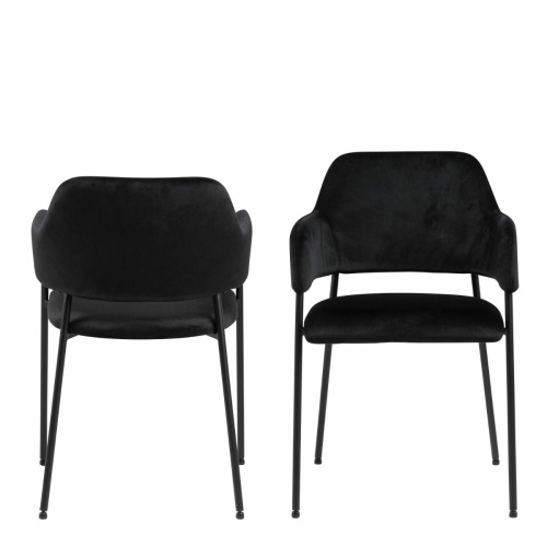 Lima-Dining-Chair-with-Armrest-in-Black1.jpg IW Furniture | Free Delivery