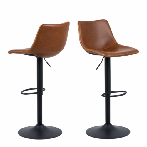 Regon-Bar-Stool-in-Brown-Set-of-2.jpeg IW Furniture | Free Delivery