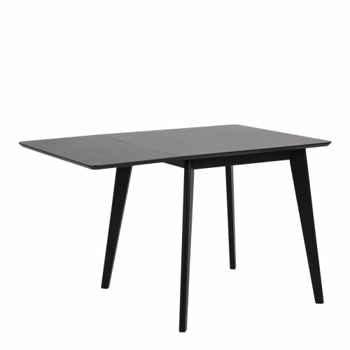 Roxby Extending Dining Table 80-120cm in Black - Image 4