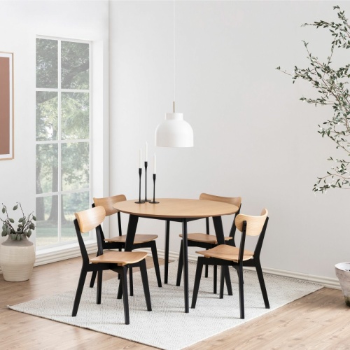 Roxby-Round-Dining-Table-in-Oak-Black-105-2.jpg IW Furniture | Free Delivery