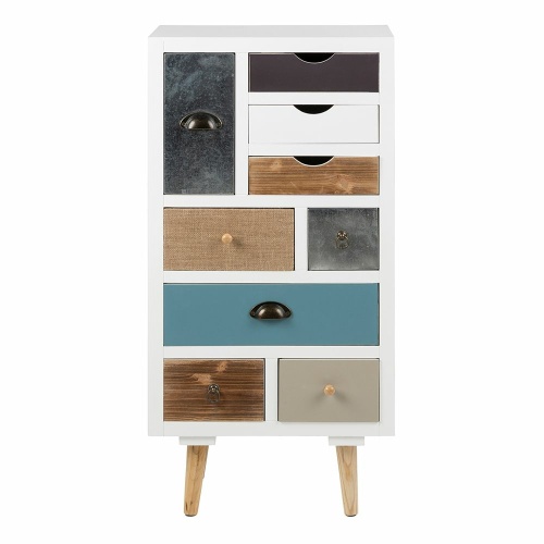 Thais-White-Shabby-Chic-Multi-Coloured-9-Drawer-Chest1.jpg IW Furniture | Free Delivery