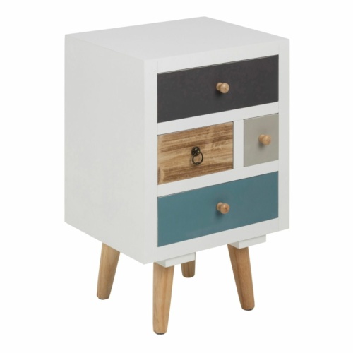 Thais-White-Shabby-Chic-Multi-Coloured-Bedside.jpg IW Furniture | Free Delivery