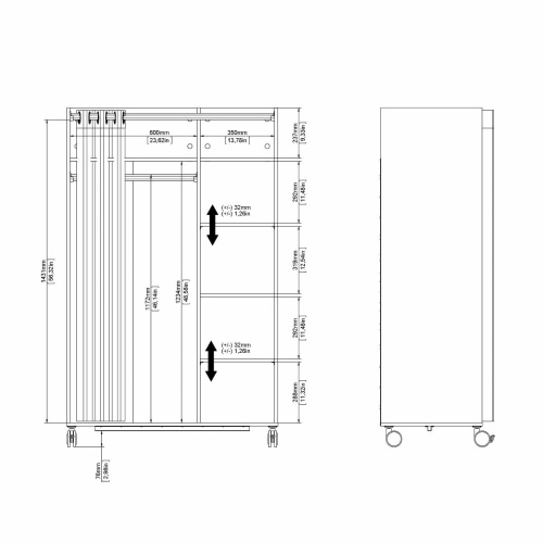 Uppsala Open Mobile Wardrobe