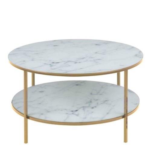 Alisma-Round-Coffee-Table-White-Gold7.jpg IW Furniture | Free Delivery