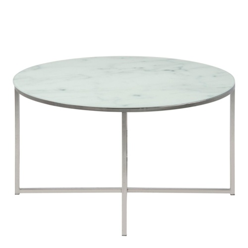 Alisma-Round-Coffee-Table-White-Marble1.jpg IW Furniture | Free Delivery