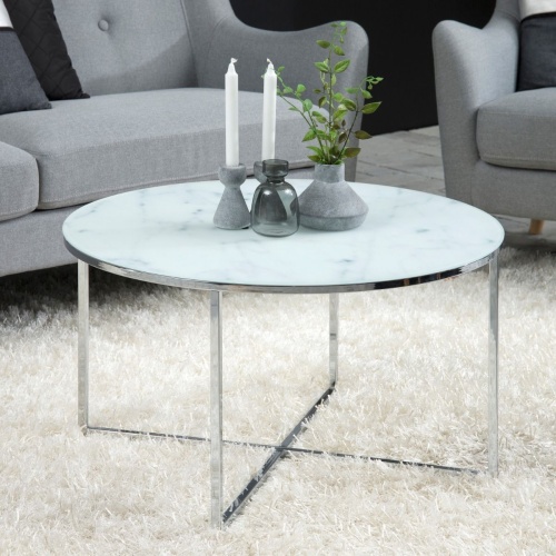 Alisma-Round-Coffee-Table-White-Marble3.jpg IW Furniture | Free Delivery