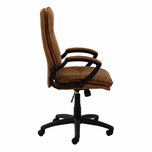 Brad-Swivel-Office-Desk-Chair-Brown2.jpg IW Furniture | Free Delivery
