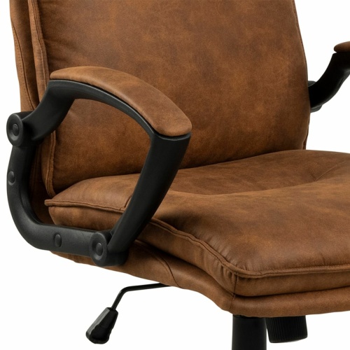 Brad-Swivel-Office-Desk-Chair-Brown5.jpg IW Furniture | Free Delivery