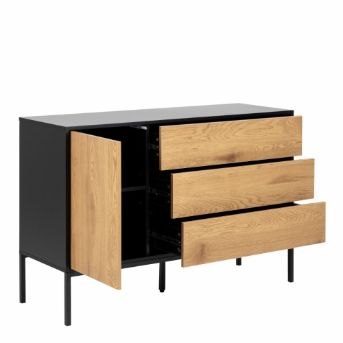 Seaford-1-Door-3-Drawer-Small-Sideboard-Oak3.jpg IW Furniture | Free Delivery