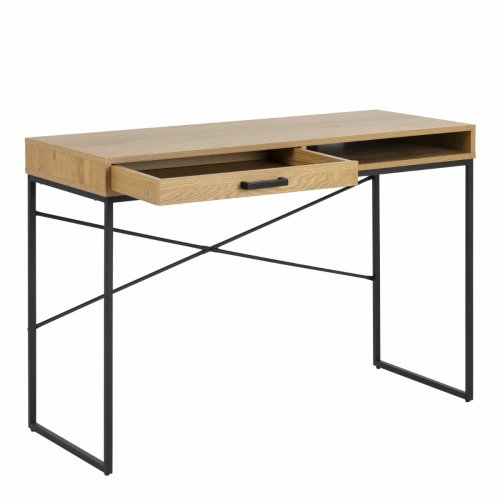 Seaford-1-Drawer-Office-Desk-in-Oak2.jpg IW Furniture | Free Delivery