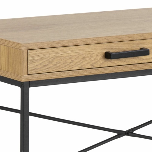 Seaford-1-Drawer-Office-Desk-in-Oak7.jpg IW Furniture | Free Delivery