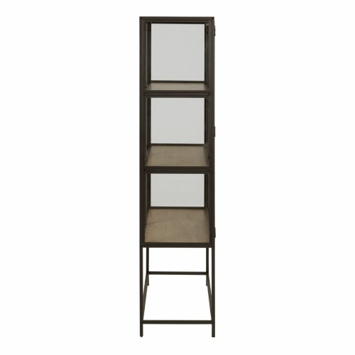 Seaford-2-Glass-Door-Display-Cabinet-Oak3.jpg IW Furniture | Free Delivery