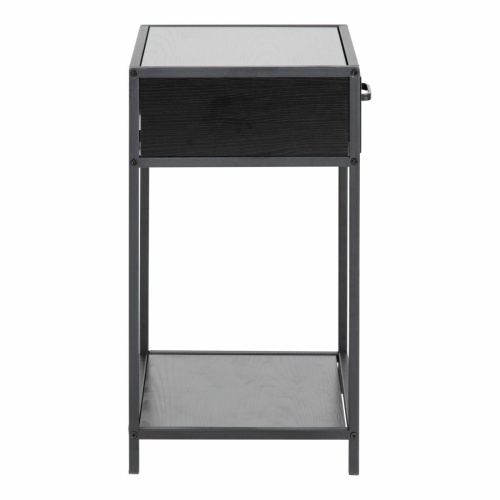 Seaford-Bedside-Table-1-Drawer-Black3.jpg IW Furniture | Free Delivery