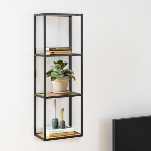 Seaford-Black-Metal-Wall-Shelf3.jpg IW Furniture | Free Delivery