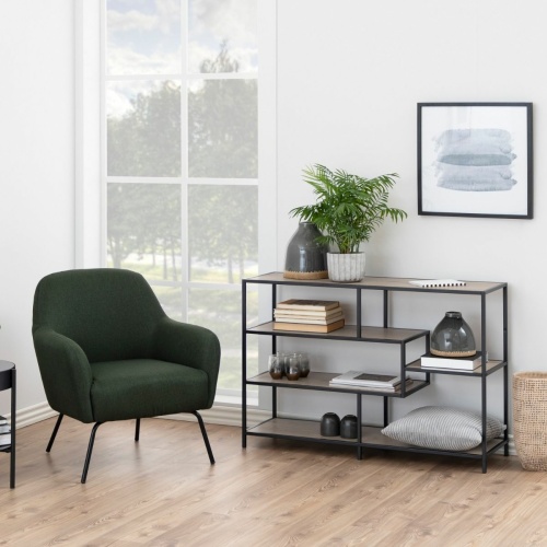 Seaford-Bookcase-4-Sonoma-Oak-Shelves3.jpg IW Furniture | Free Delivery