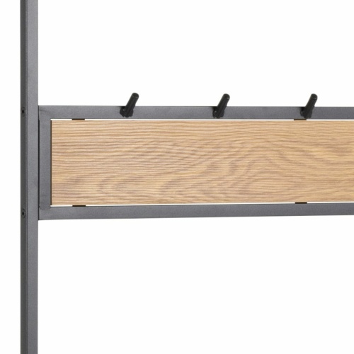 Seaford-Clothes-Rack-3-Shelves-Oak5.jpg IW Furniture | Free Delivery