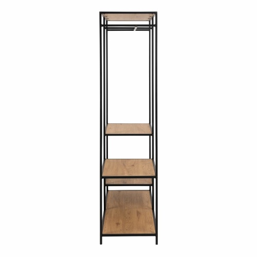 Seaford-Clothes-Rack-4-Oak-Shelves2.jpg IW Furniture | Free Delivery
