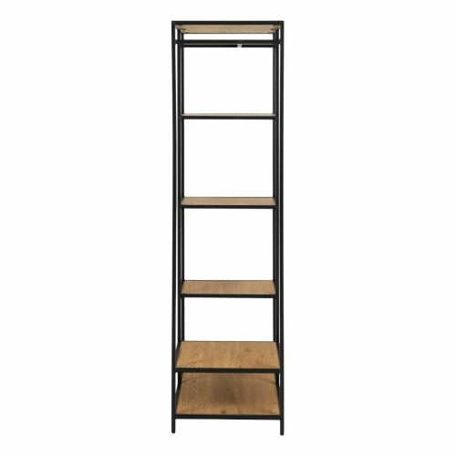 Seaford-Clothes-Rack-5-Oak-Shelves2.jpg IW Furniture | Free Delivery