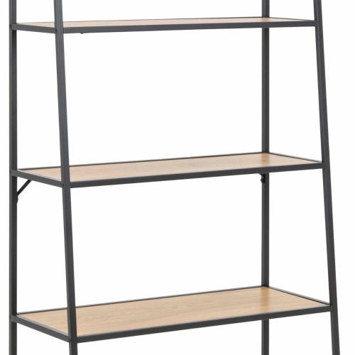 Seaford-Ladder-Bookcase-5-Oak-Shelves7.jpg IW Furniture | Free Delivery