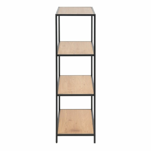 Seaford-Low-Bookcase-3-Oak-Shelves2.jpg IW Furniture | Free Delivery