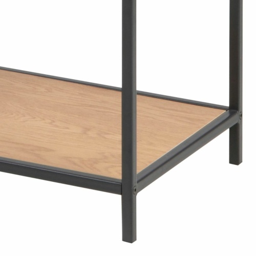 Seaford-Metal-Asymmetrical-Bookcase-Oak5.jpg IW Furniture | Free Delivery