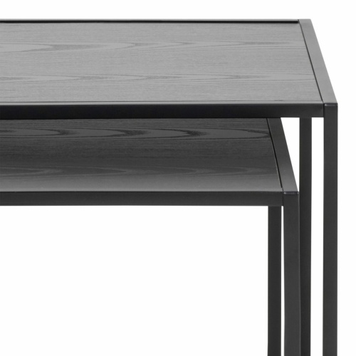 Seaford-Nest-of-Tables-Ash-Black4.jpg IW Furniture | Free Delivery