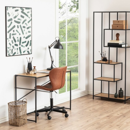 Seaford-Office-Desk-in-Black-Oak3.jpg IW Furniture | Free Delivery