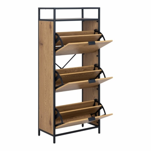 Seaford-Shoe-Cabinet-Oak3.jpg IW Furniture | Free Delivery
