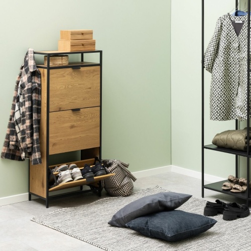 Seaford-Shoe-Cabinet-Oak4.jpg IW Furniture | Free Delivery