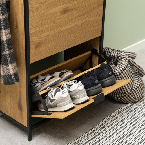 Seaford-Shoe-Cabinet-Oak5.jpg IW Furniture | Free Delivery
