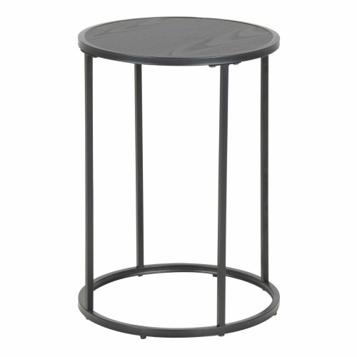 Seaford Small Side Table Black Top - Image 2