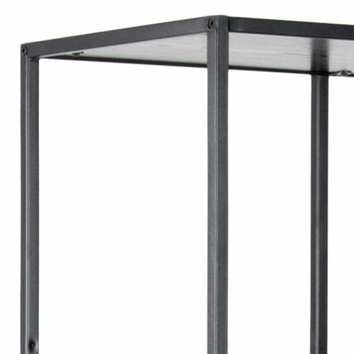 Seaford-Tall-Black-Bookcase-5-Black-Shelves7.jpg IW Furniture | Free Delivery