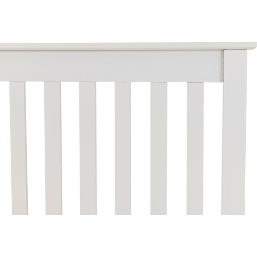 Monaco 4' Bed Low Foot End White