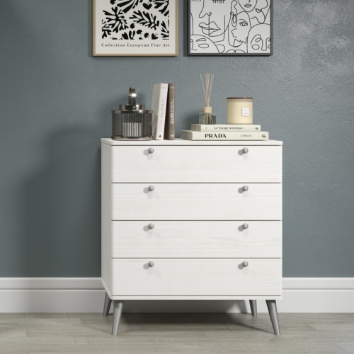 Augusta Curve 4 Drawer Chest - Image 3