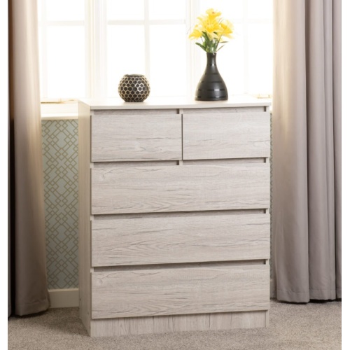 Malvern Urban Snow 3x2 Drawer Chest