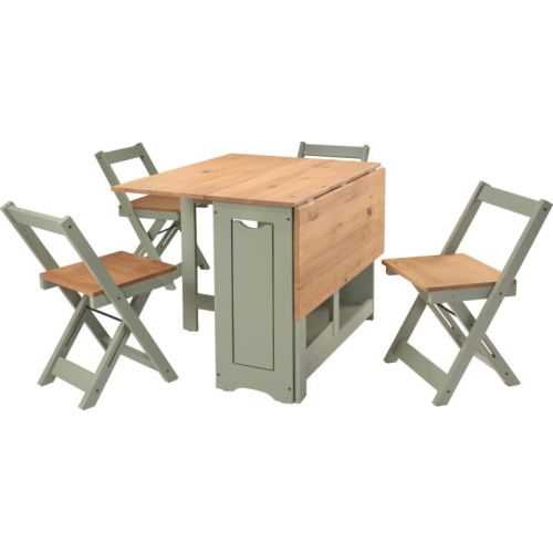 Santos Green Butterfly Dining Set