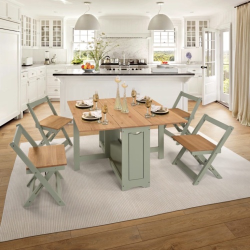 Santos Green Butterfly Dining Set