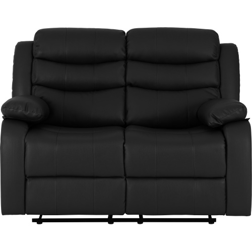 Black 3x2 Recliner Suite